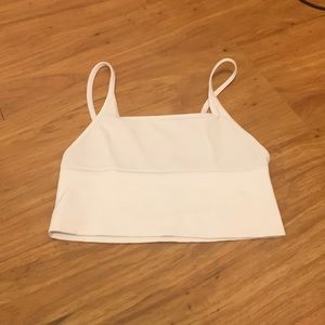 ⚡️Traded⚡️🤍white free people bra🤍